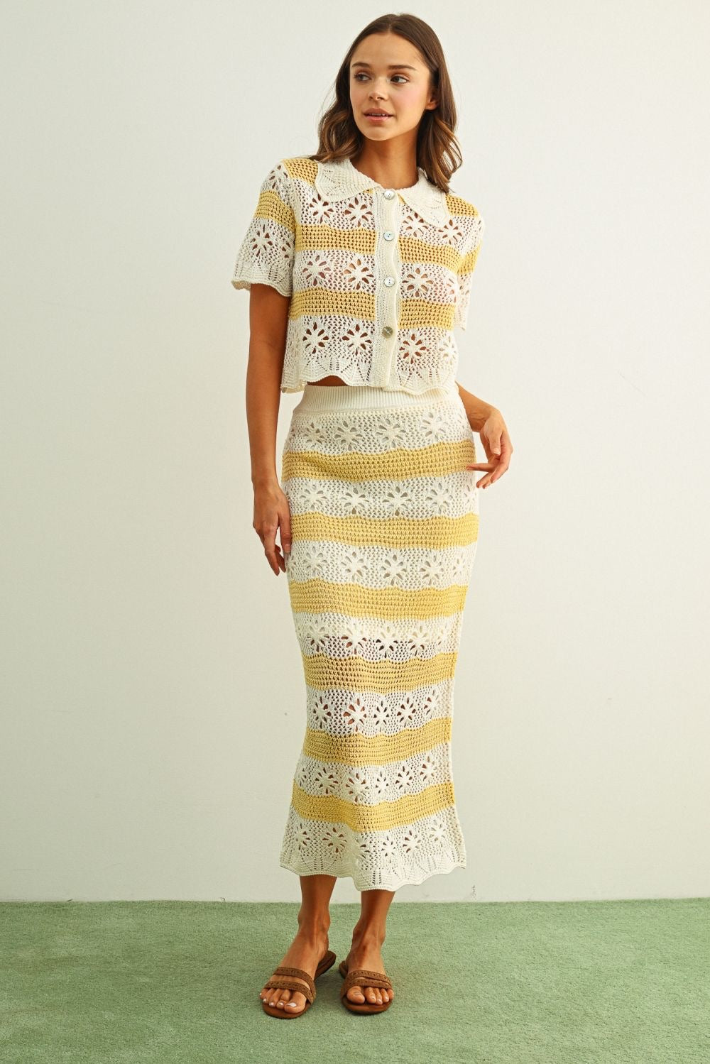 Patricia crochet skirt