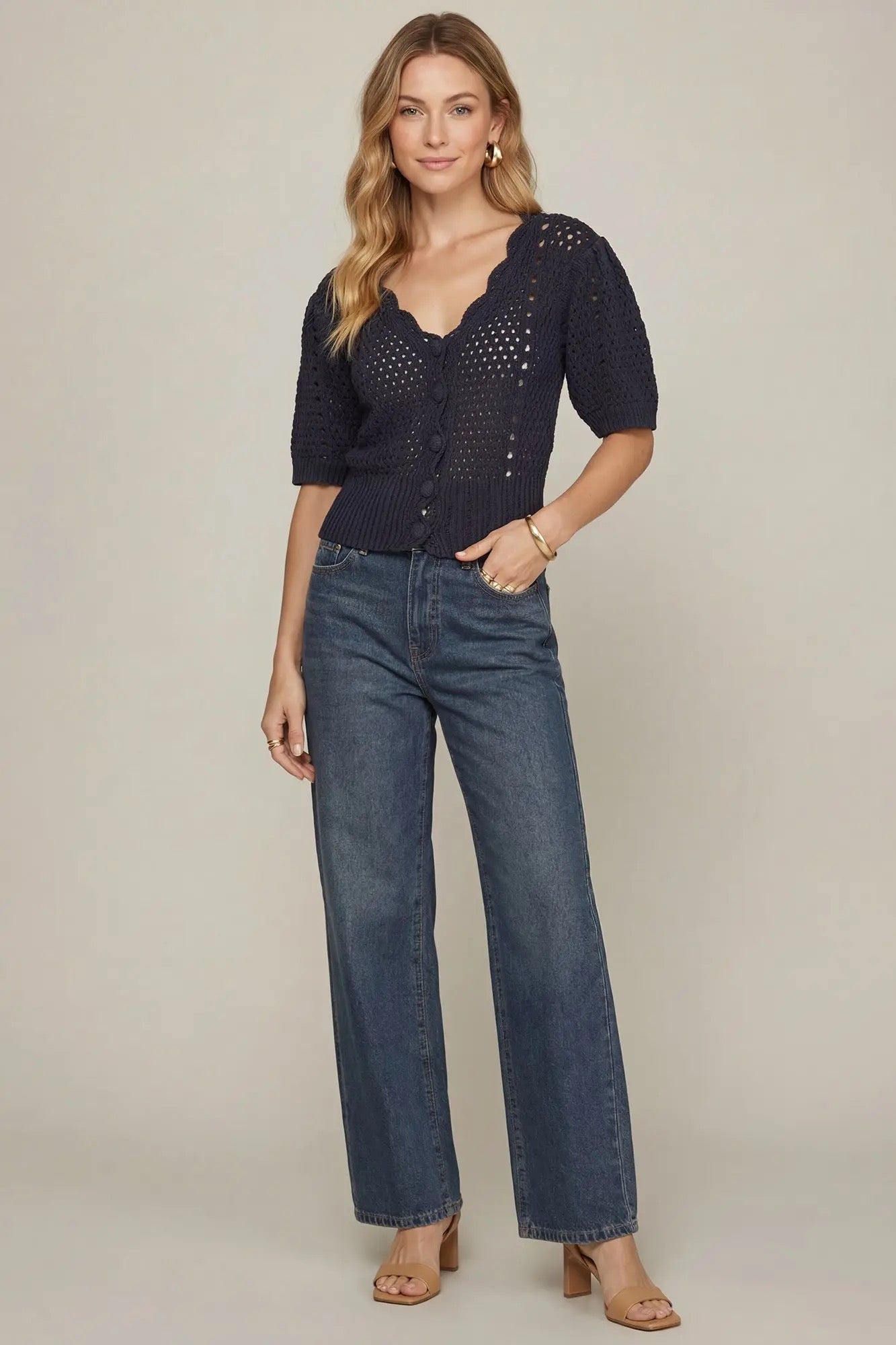 Navy Lucy Sweater