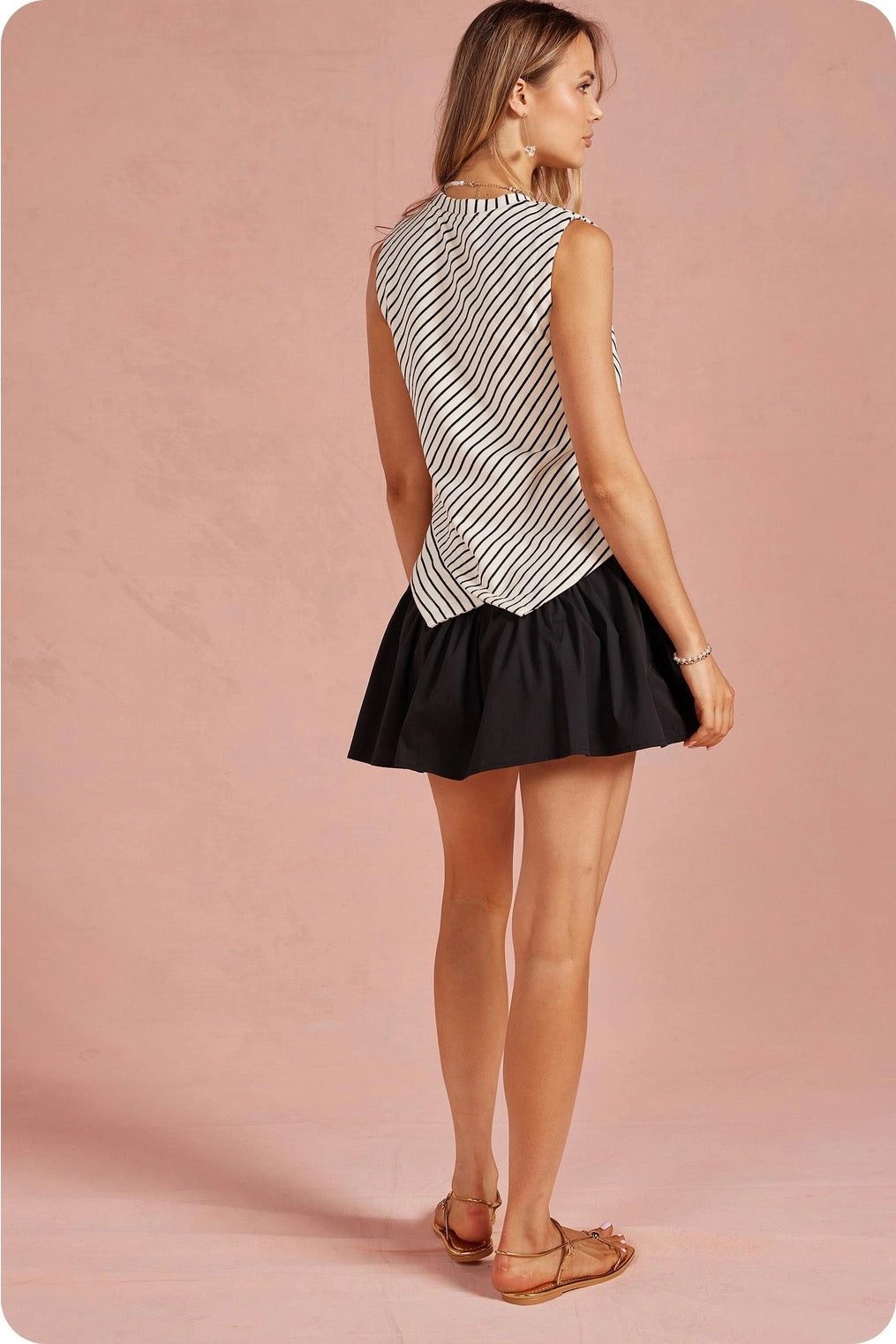 Striped Mini Dress