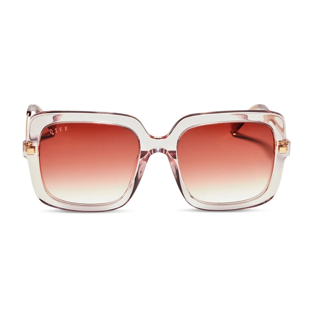 DIFF Sandra LT Pink Sunglasses