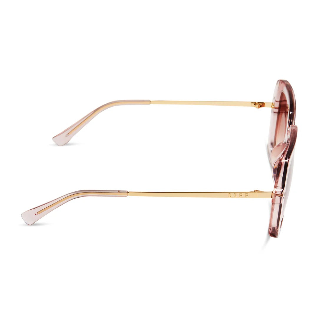 DIFF Sandra LT Pink Sunglasses