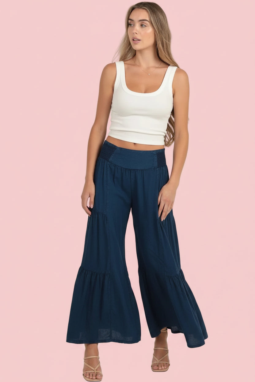 Wide Leg Pants Denim