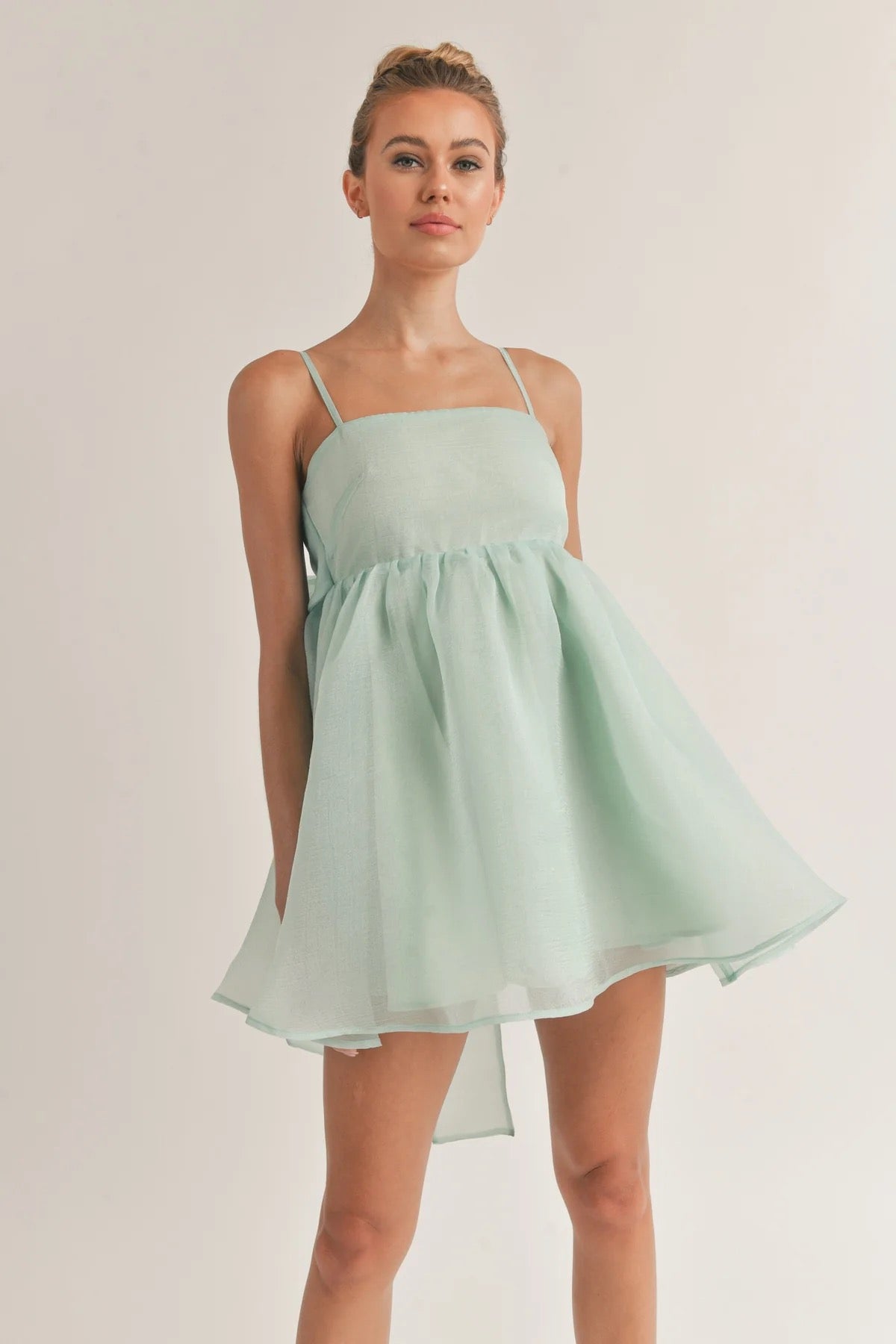 Minty Breeze Mini Dress