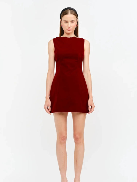 Amira Velvet Dress