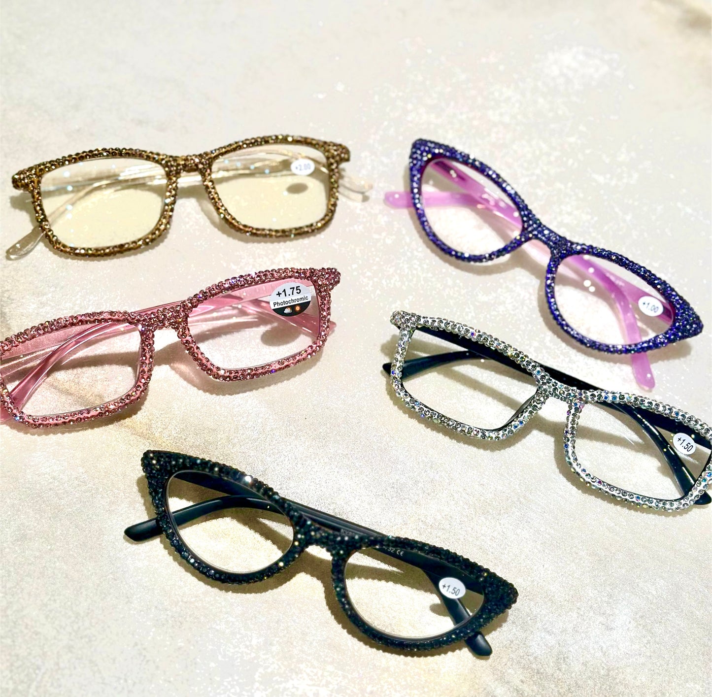 Rhinestone Reading Glasses