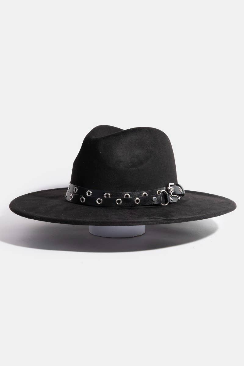 Suede Fedora Hat