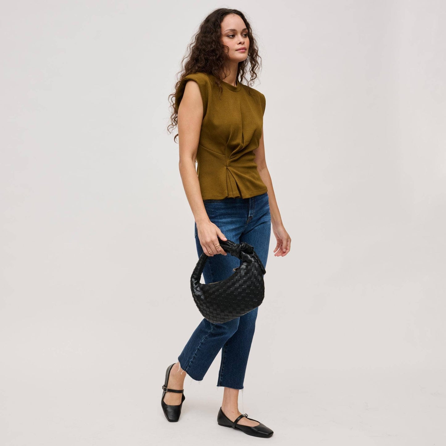 Elizabeth Woven Knot Clutch