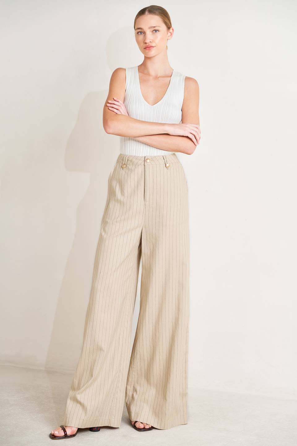 Grace Striped Pants