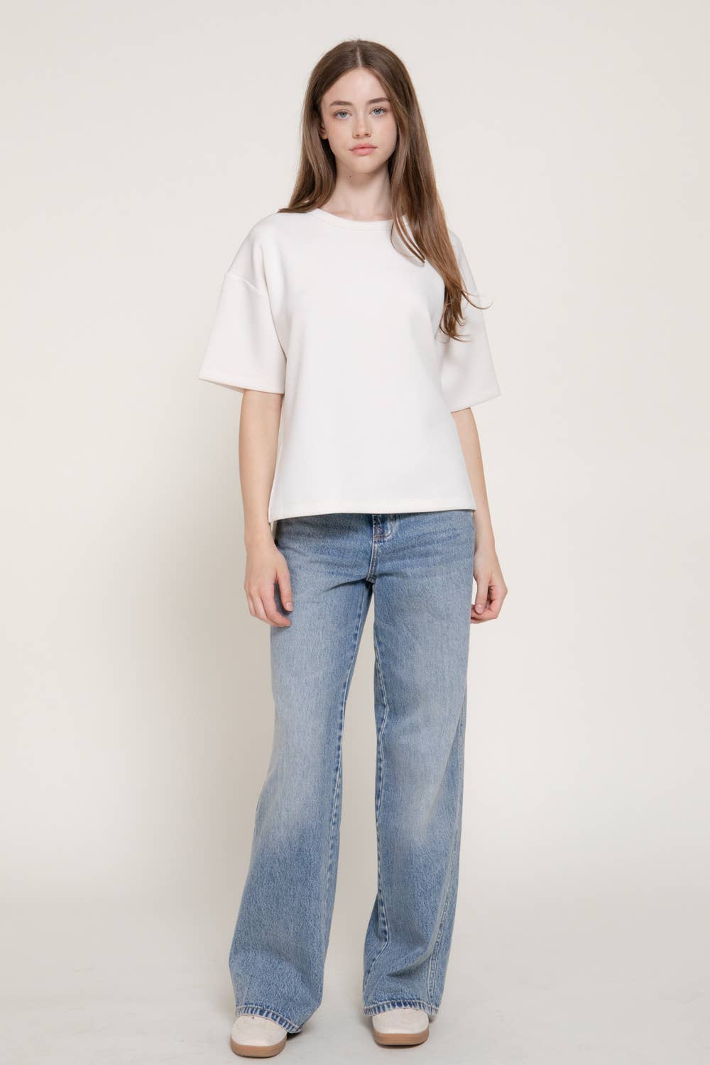 Oversized Soft Scuba Top