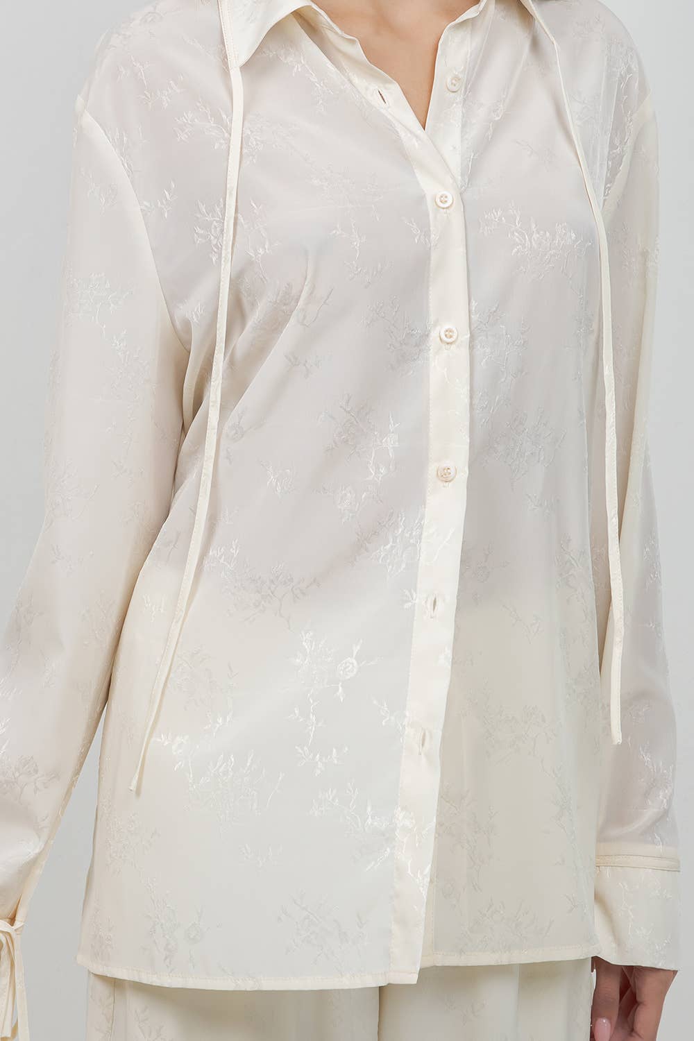 Camelia Satin Shirt
