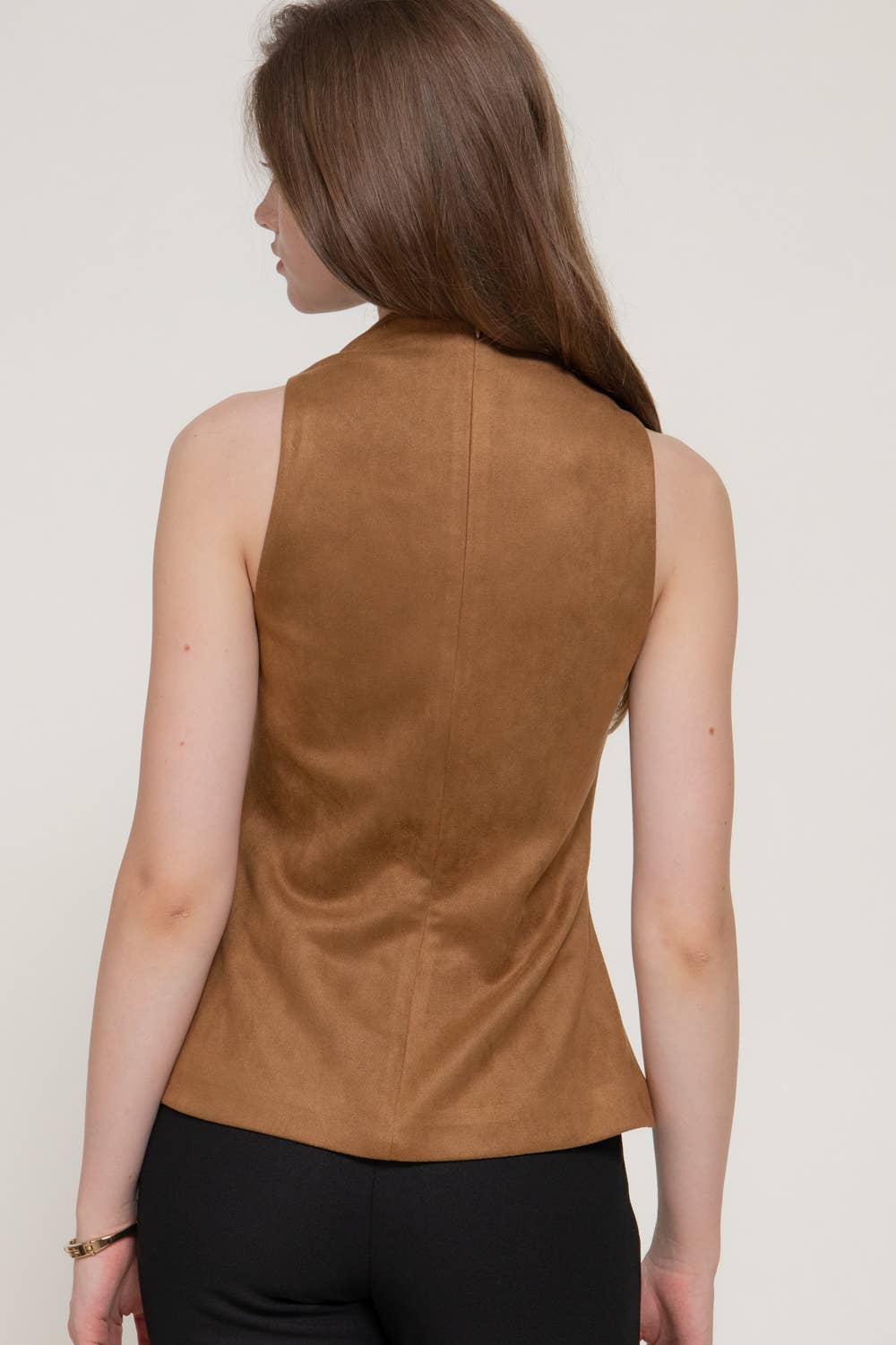 Elena Suede Top