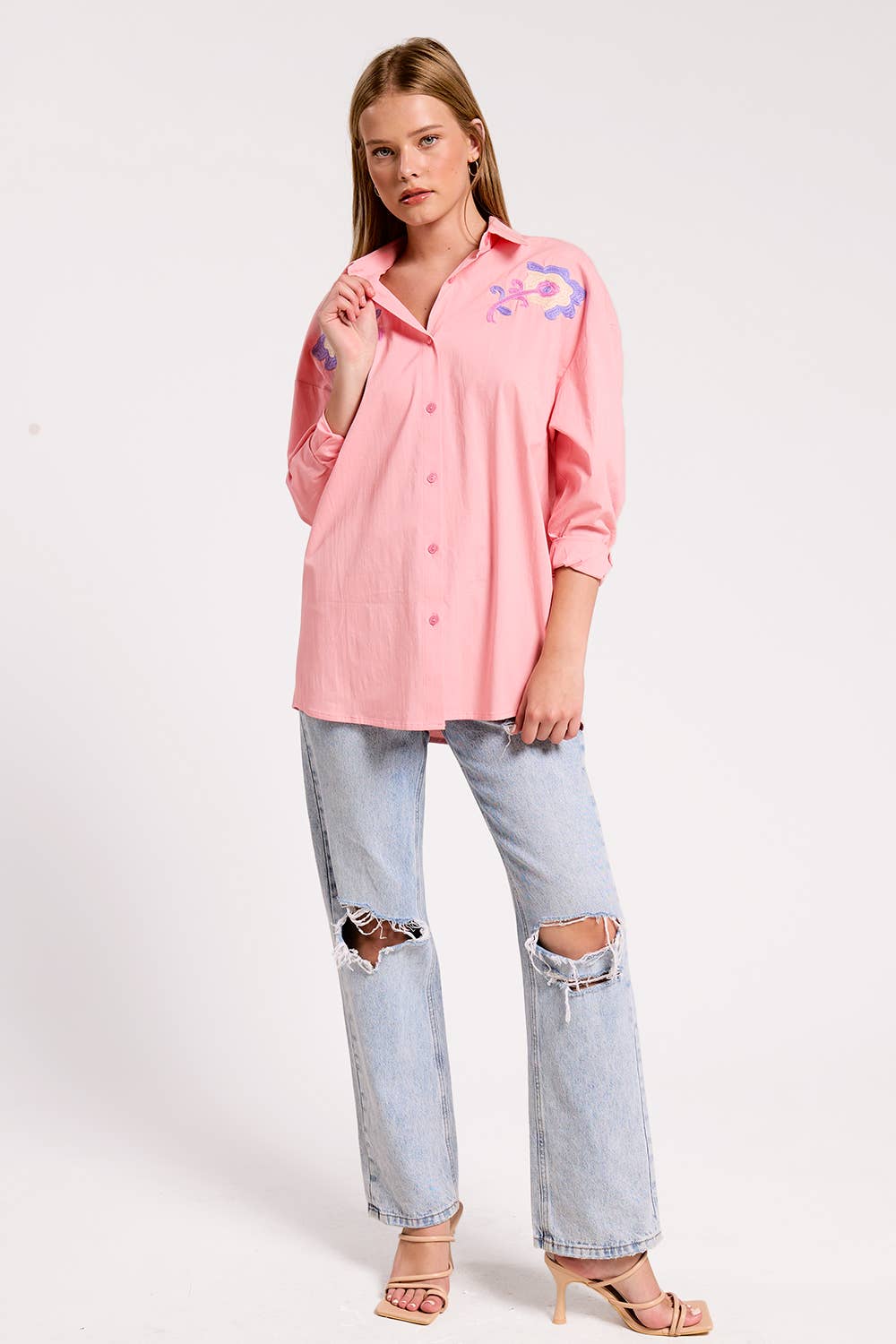 Loraine Embroidery Shirt