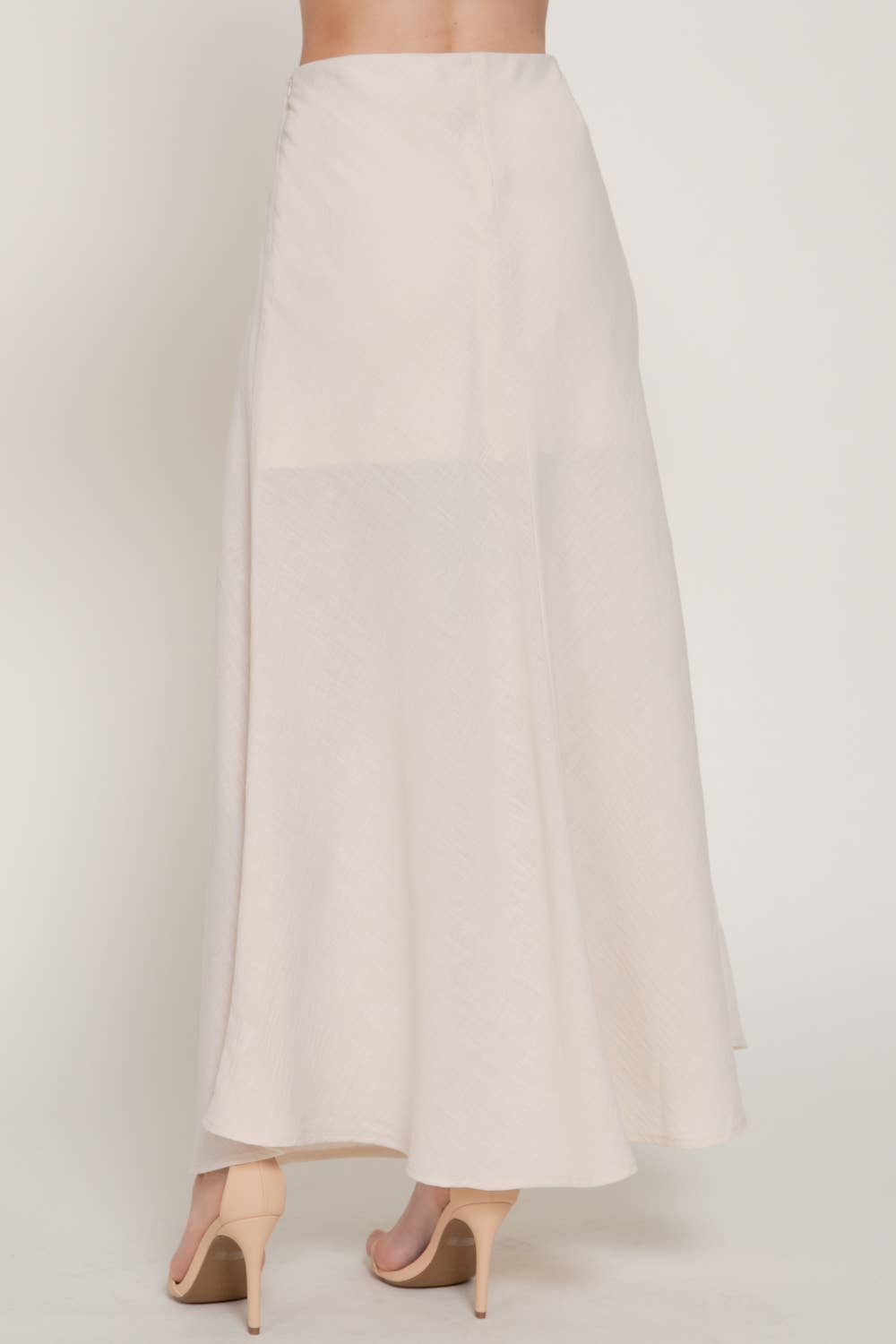 Taupe Maxi Skirt
