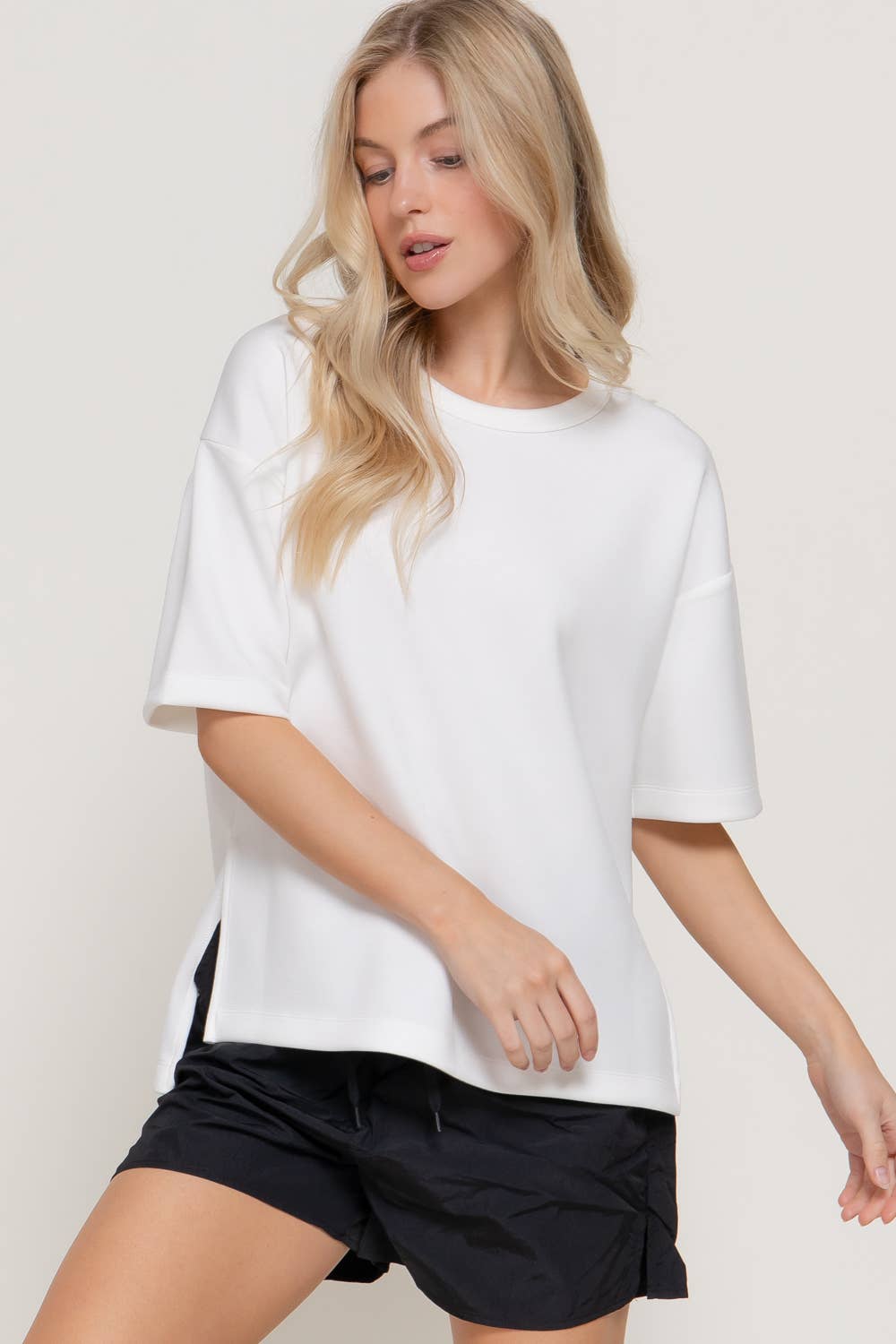 Oversized Soft Scuba Top