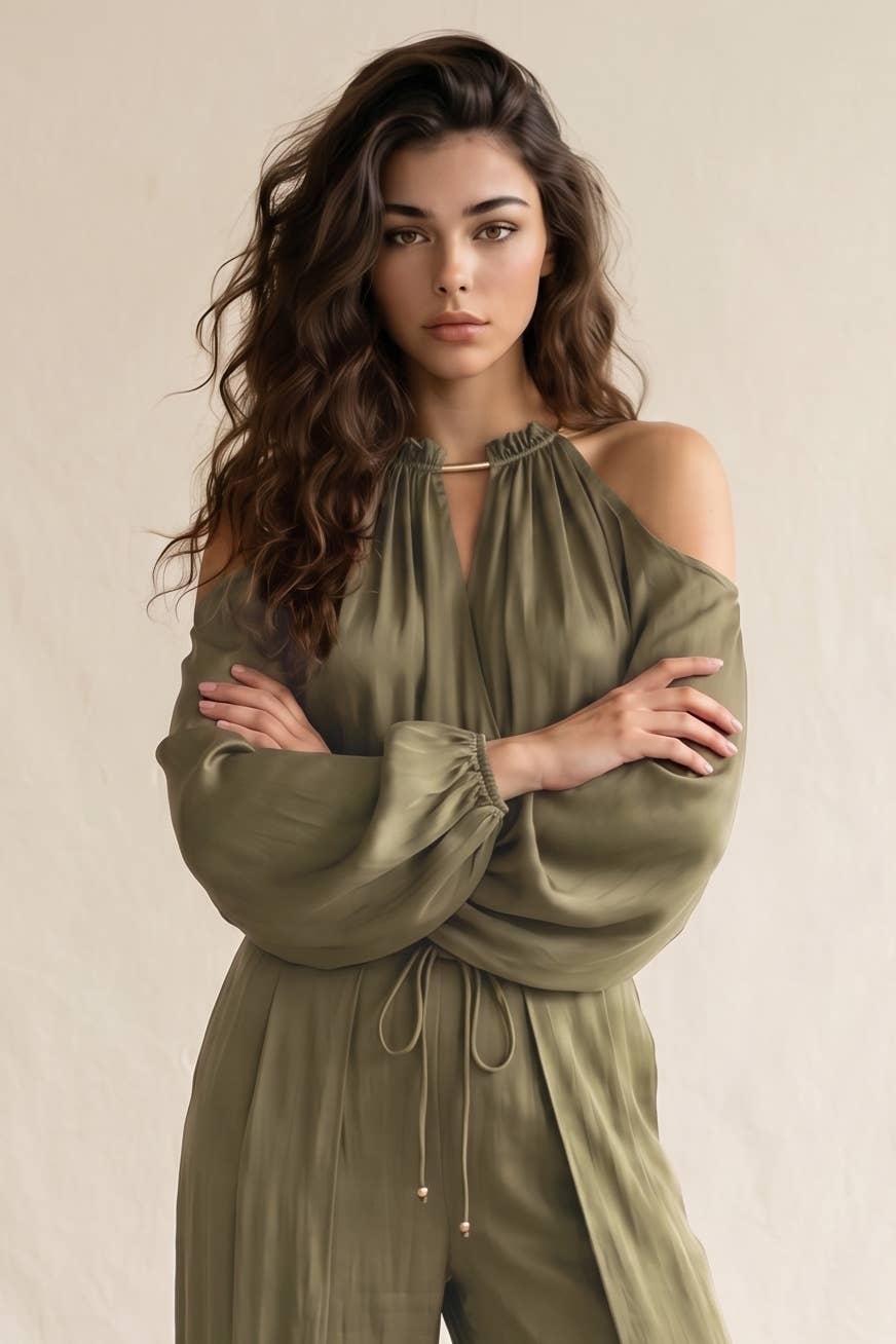 Crisa Olive Set