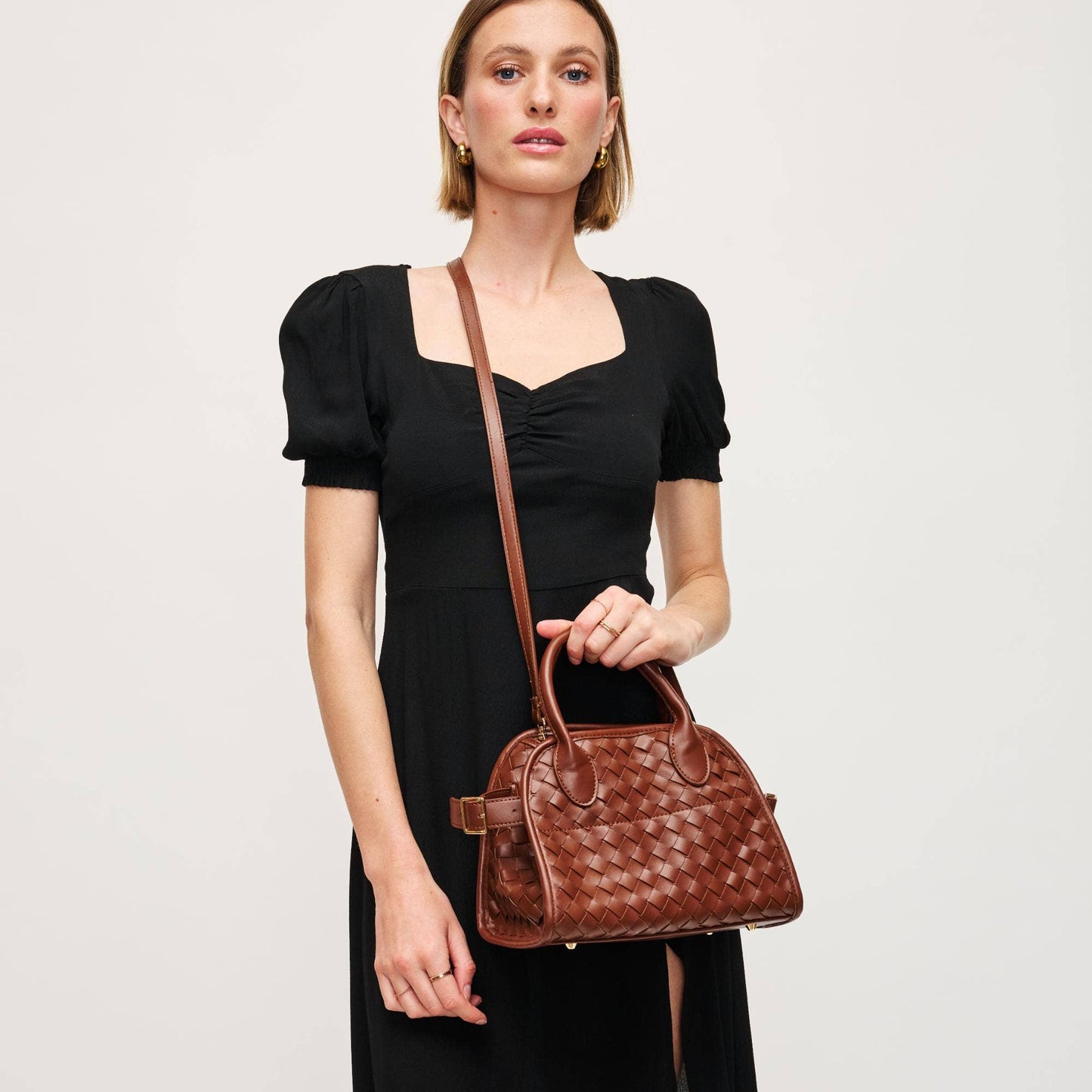 Krishell Woven Crossbody