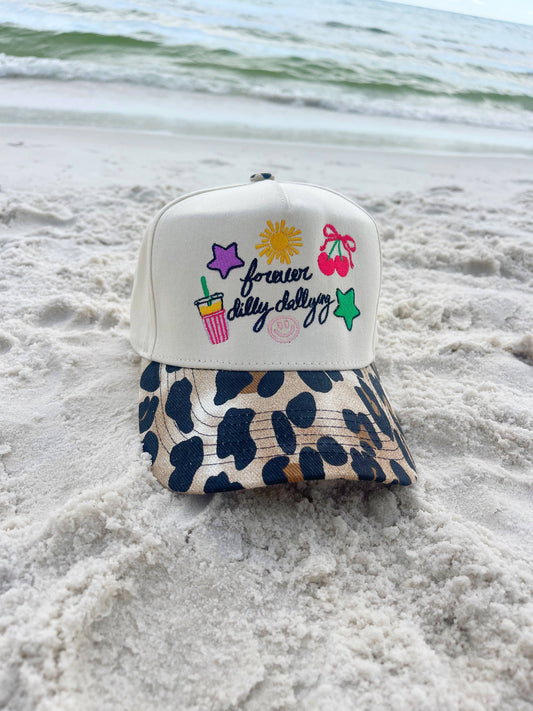 Forever Dilly dallying Leopard Hat