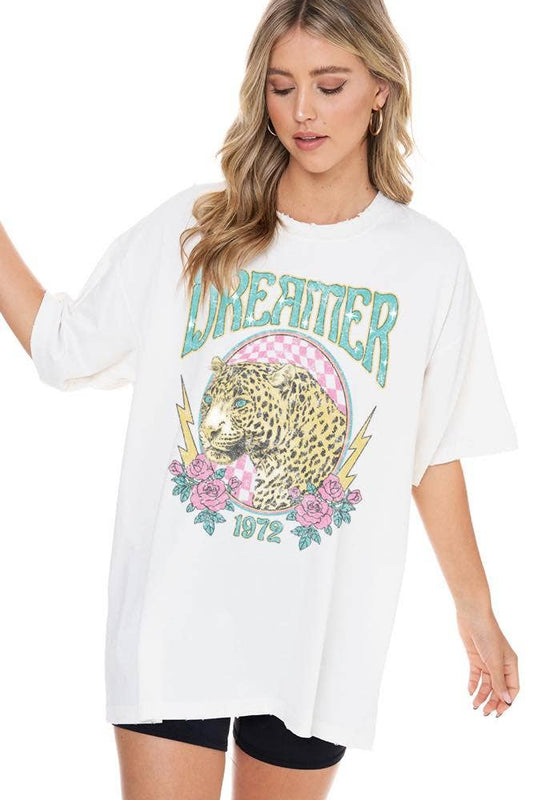 Dreamer  Oversized Tee