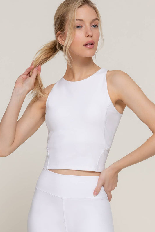 Halter Neck Workout Crop Top