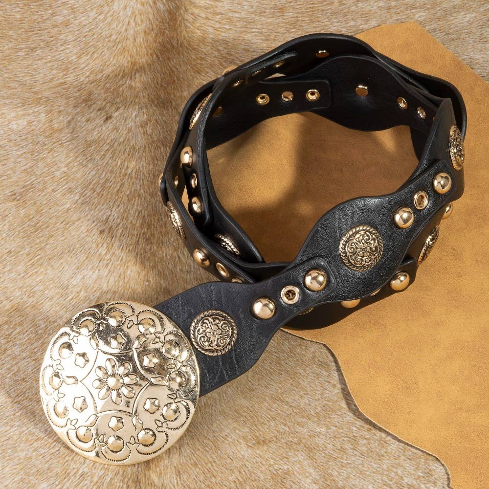 Western Leather Belt