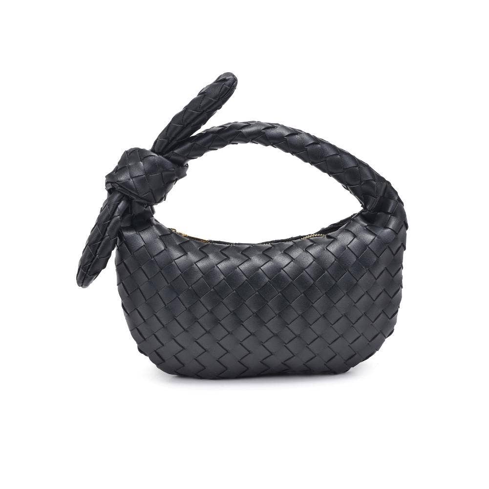 Elizabeth Woven Knot Clutch