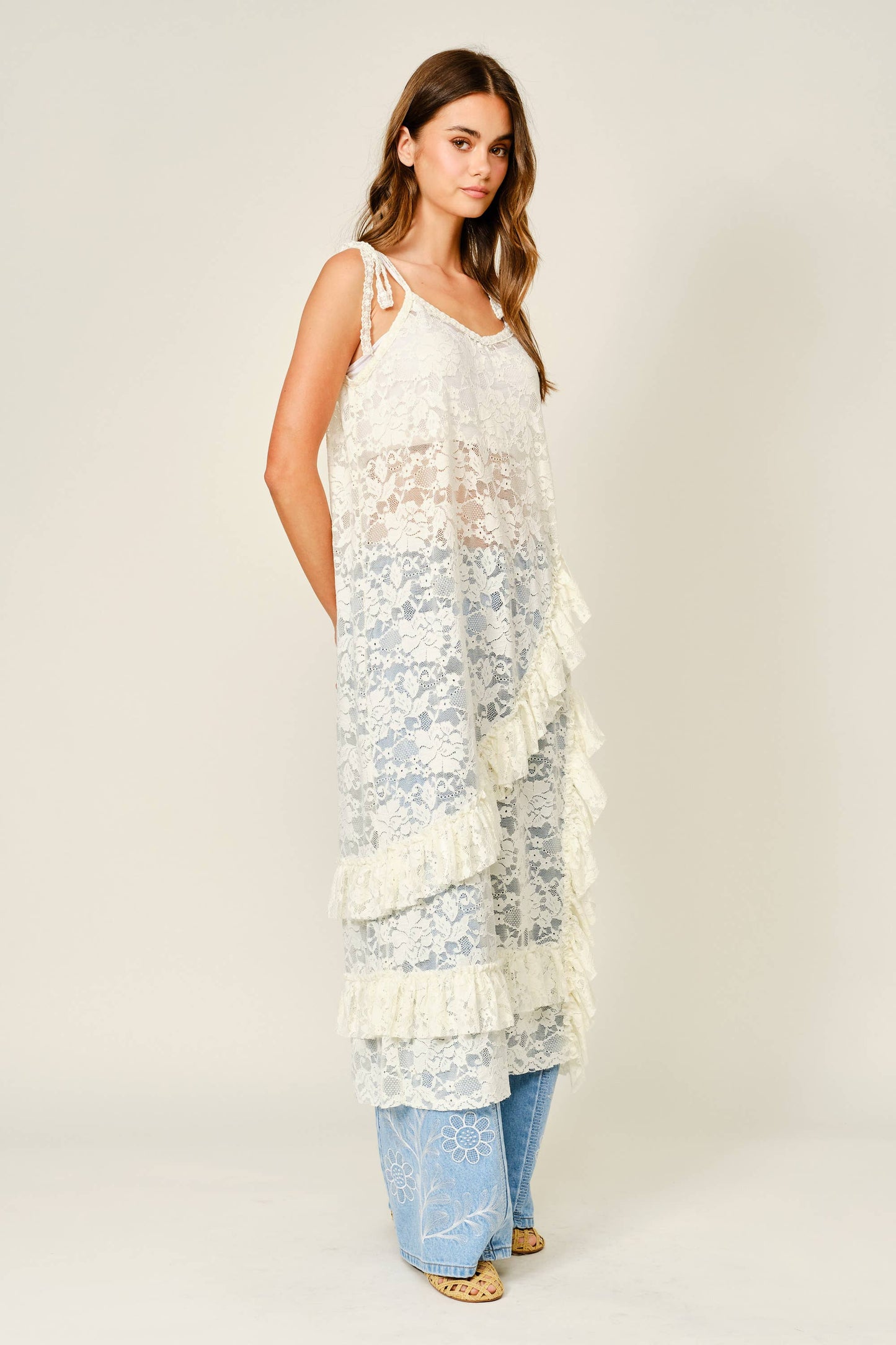 Lace Bohemian Dress