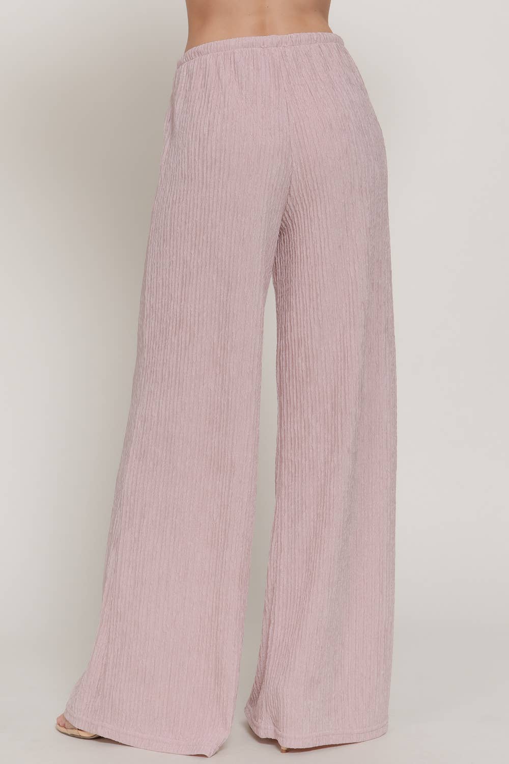 Wide Leg Pink Pants