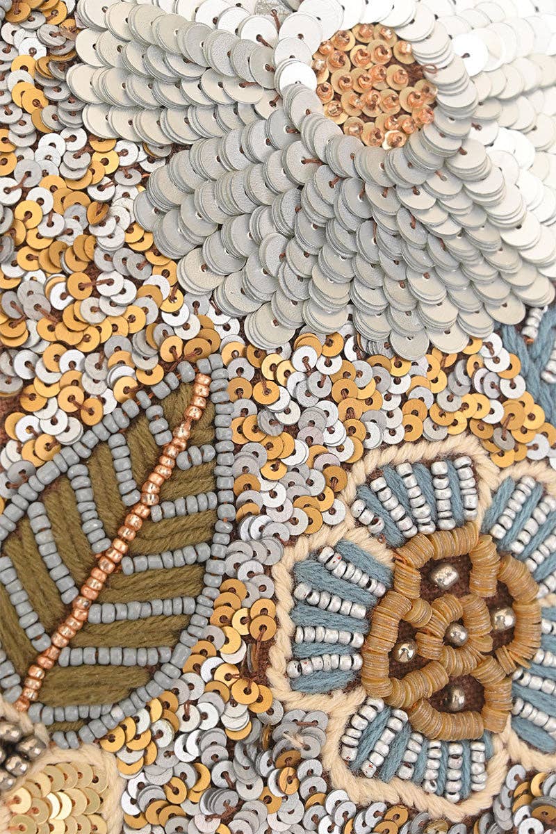 Golden Hour Shimmer Sequin Bag