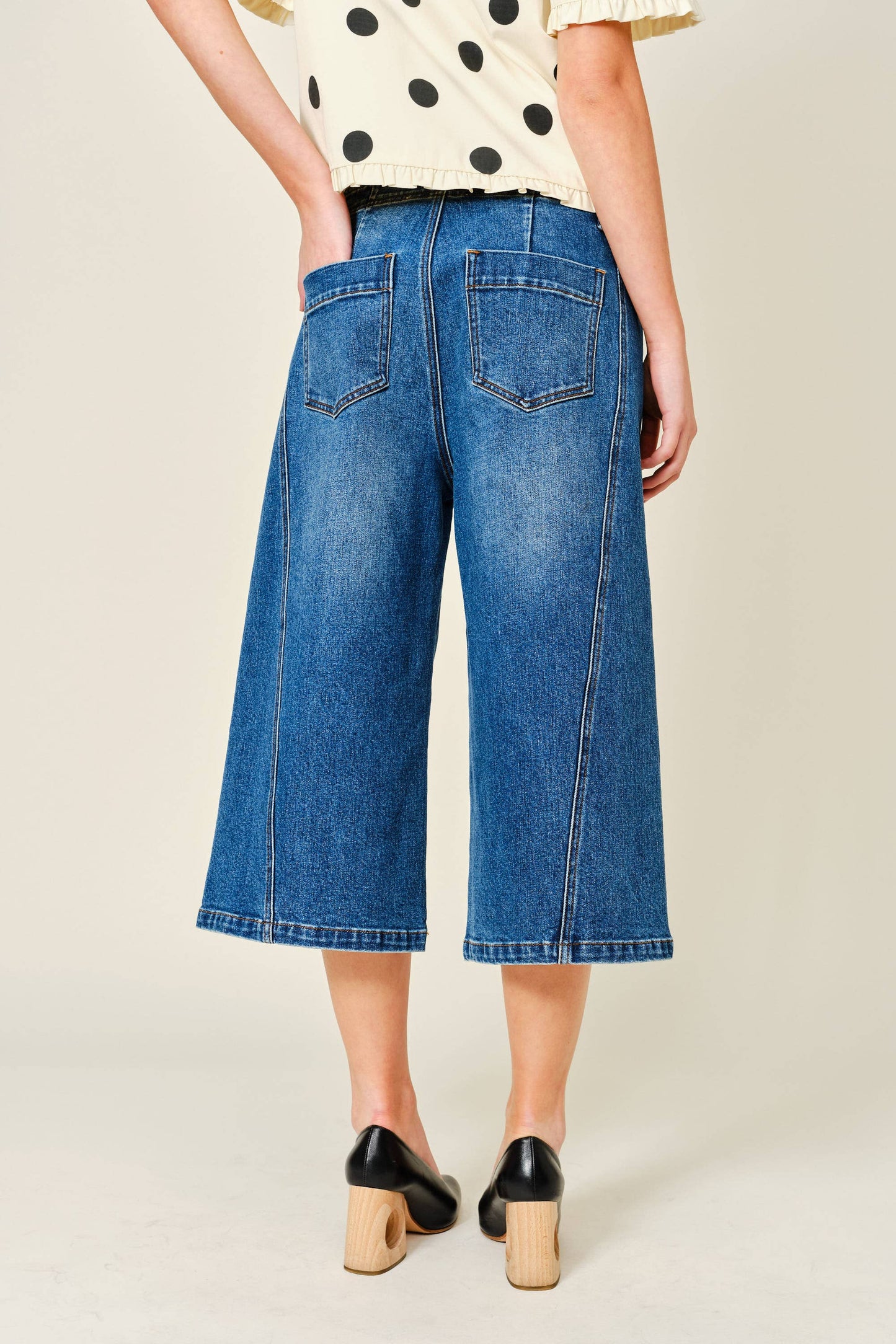 Denim Bermudas