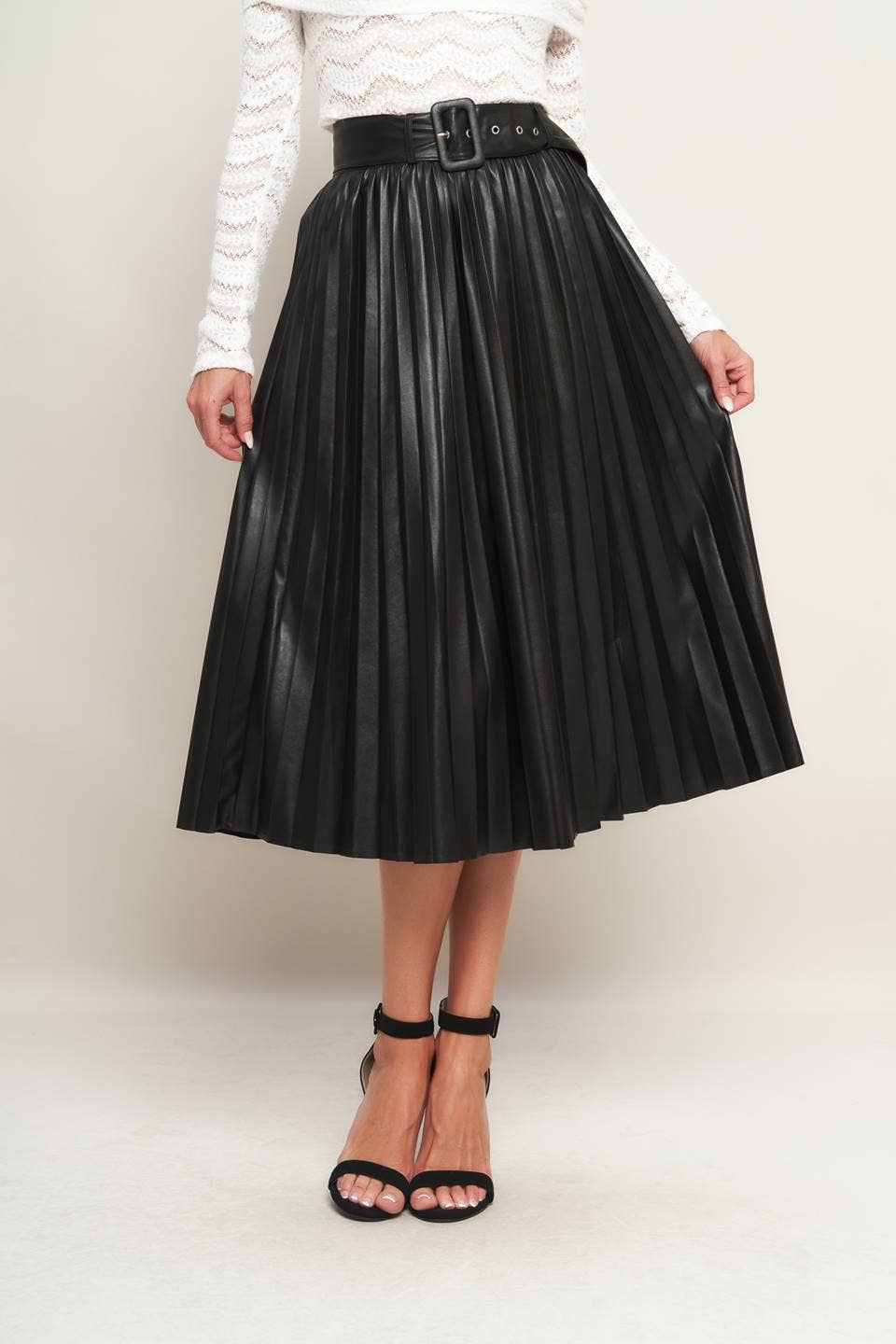 Estela Pleated Skirt