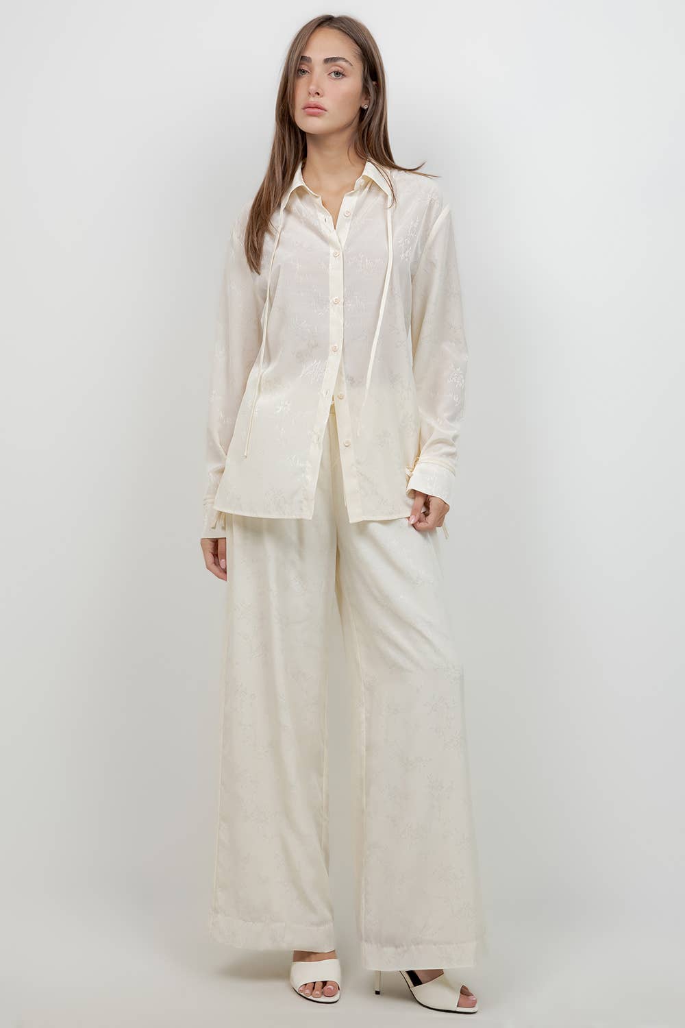 Camelia Satin Shirt