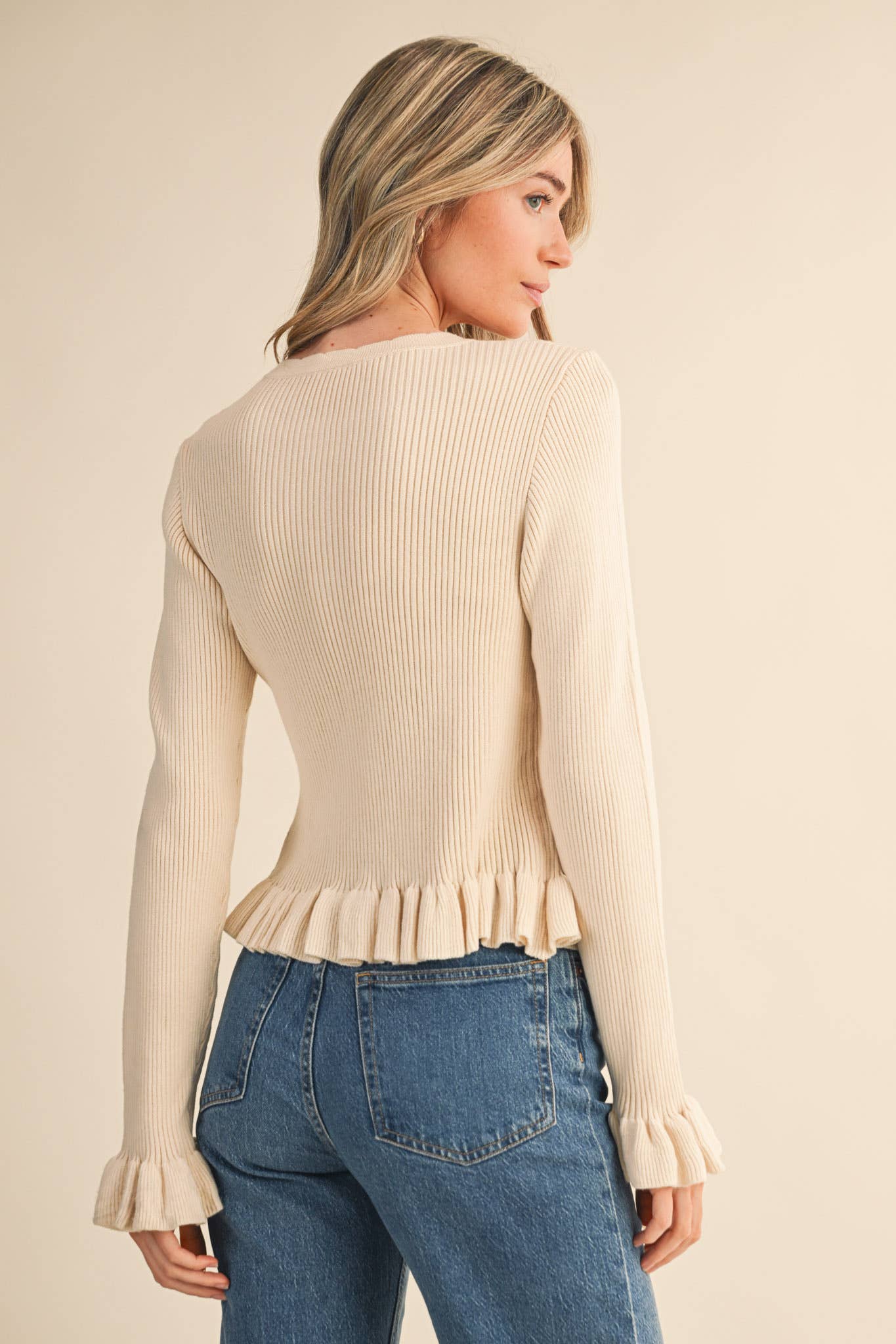Ruffle Sweater