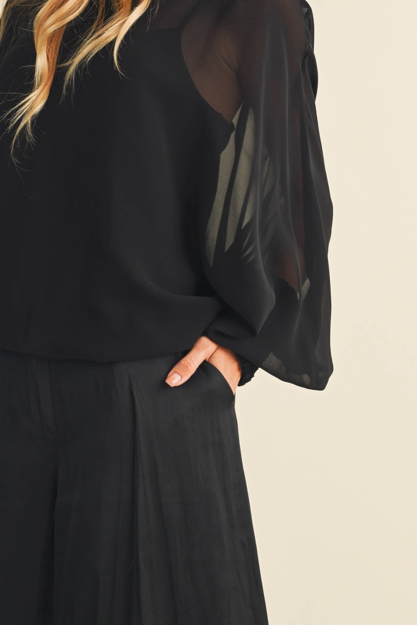 Alia Black Palazzo