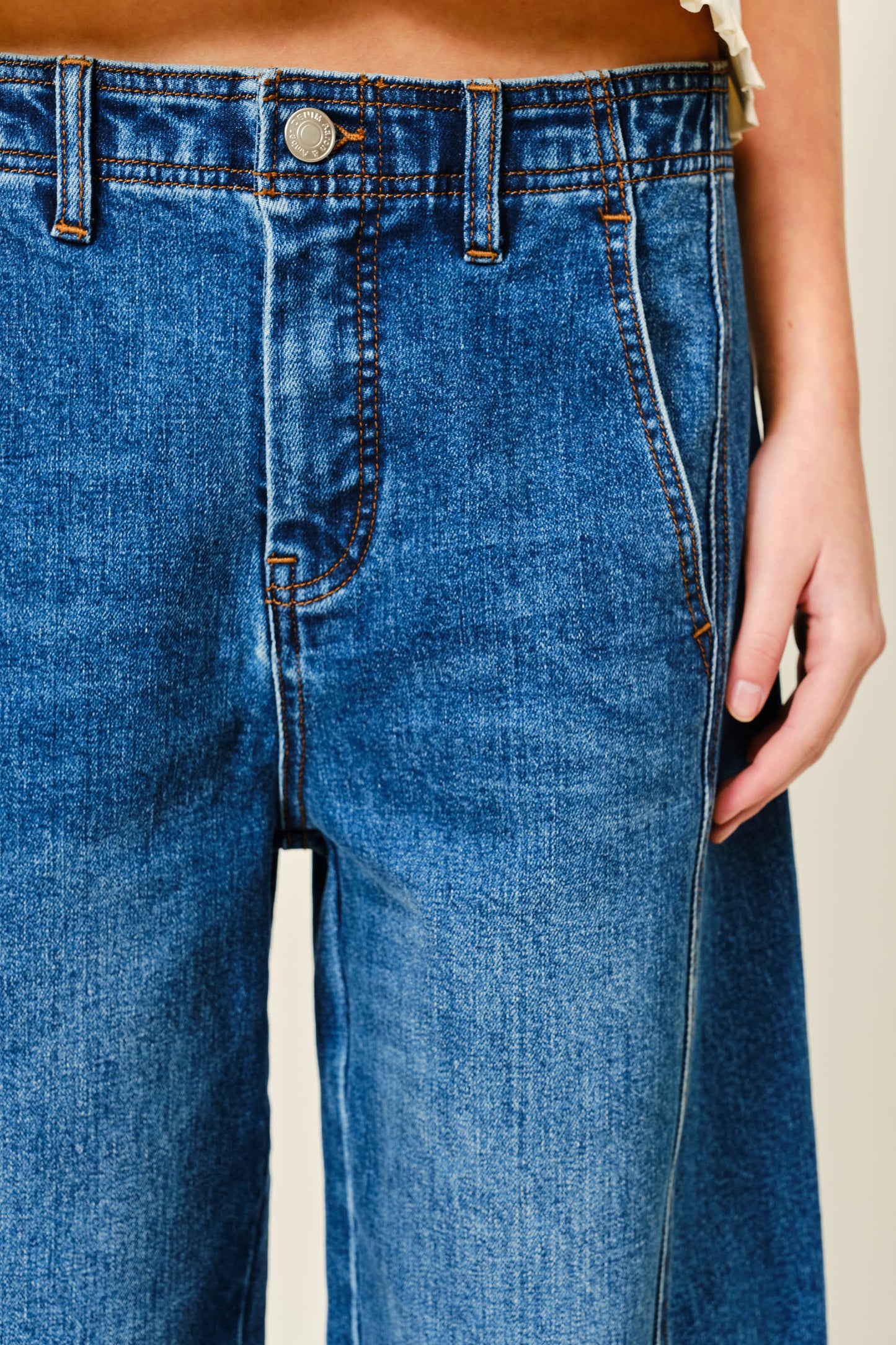 Denim Bermudas