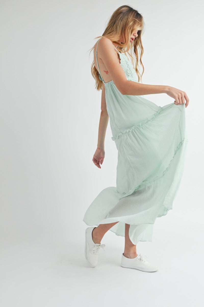 Mint Maxi Dress