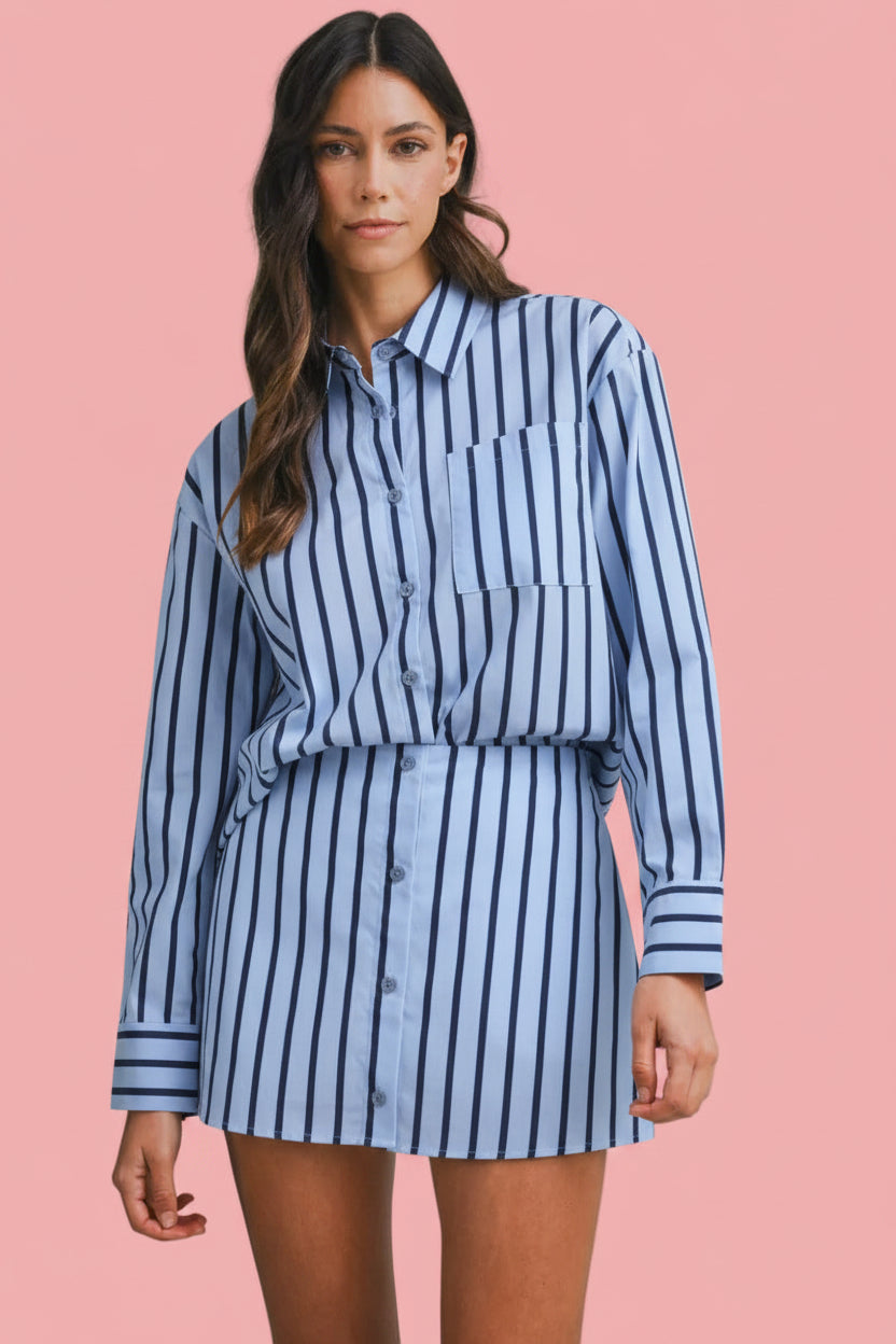 Belinda Striped Set